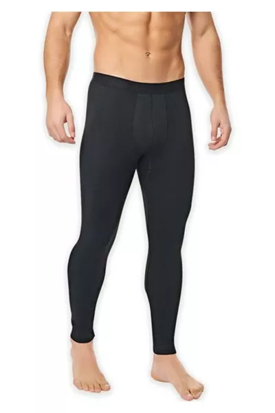 Men's Thermal Bottoms Black