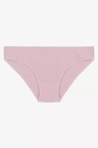 Culotte en coton élasthanne à motifs pour femme, lot de 7