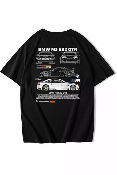 Unisex Oversize BMW   GTR T-shirt