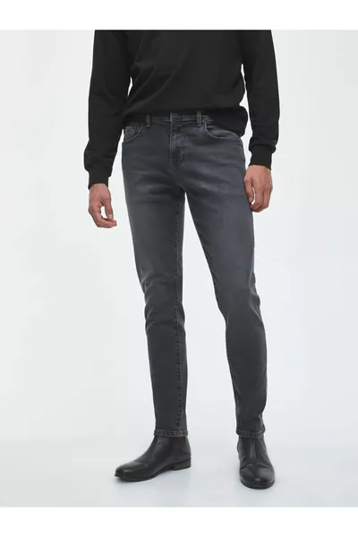 Диего X Y Джинсы серо-тёмной стирки