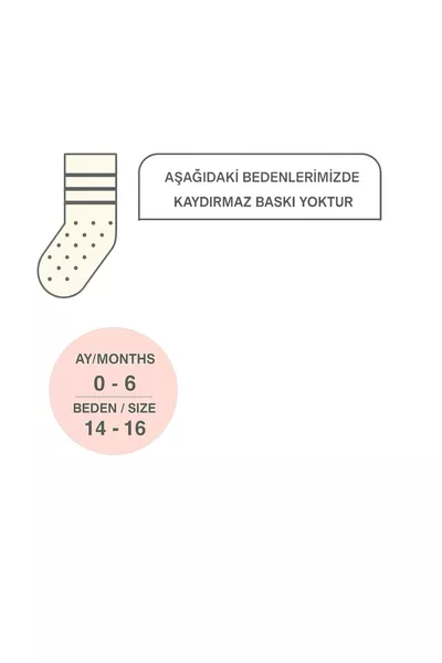 5 chaussettes en coton pour bébé