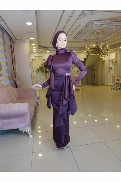 Вечернее платье Swan Plum