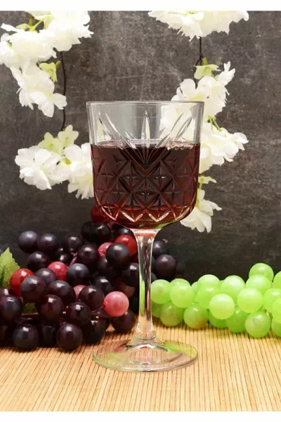 'li Timeless Kirmizi Şarap Bardaği