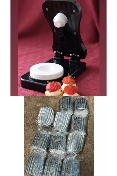 Practical Tartlet Machine and  Tartlet Molds