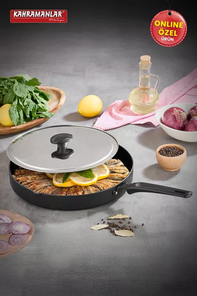 Рибна тава с капак Fish Master  см