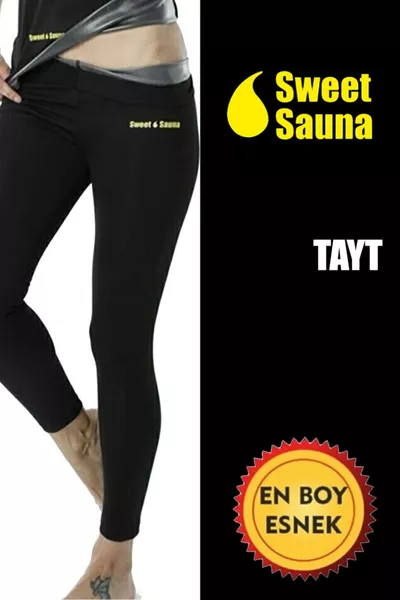 Unisex Thermal Black Long Tights for Exercise