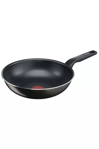 Титанова тенджера с дифузно дъно 2X Xl Force Wok - Черна -  см