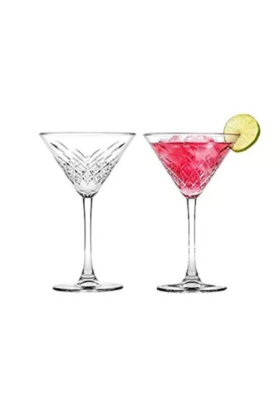  Bicchieri da Martini Timeless 4 Pezzi Originali in Confezione