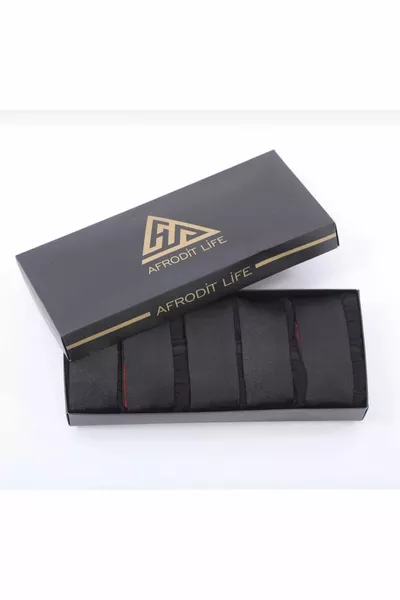 Men's Cotton Lycra Boxer 5-Pack Luxury Set