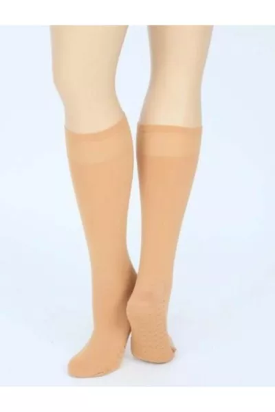 Women's Massage Socks Knee-High Thick Honeycomb Texture 6-Pack Eco