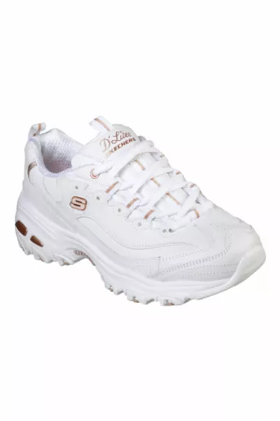 دي لايتس سنيكرز نسائي من الذهب الأبيض -WTRG -WTRG-WTRG