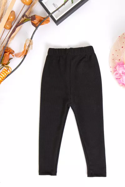 Baby Schwarze Natürliche Bio-Baumwollstrumpfhose