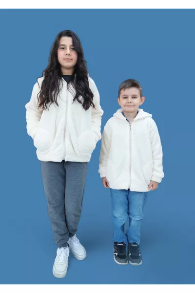 Unisex Youth Kids Welsoft Plush Jacket