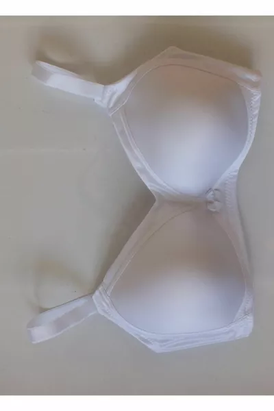 حمالة صدر نسائية بيضاء مريحة، كوب C ناعمة، هاتف لاسلكي، الموسم الجديد، قطعة واحدة اقتصادية