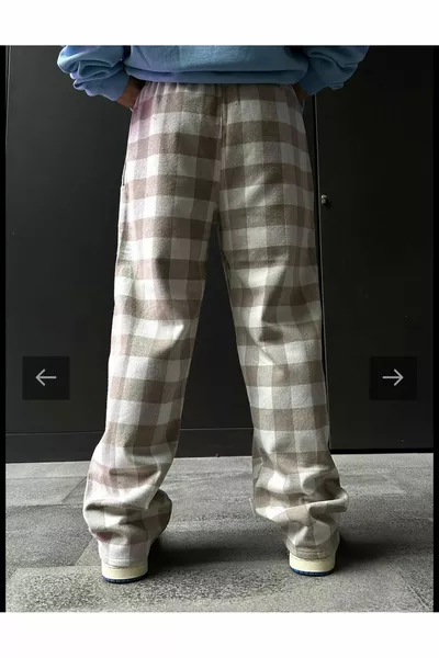 بنطال رياضي منقوش متقلب للجنسين EDI