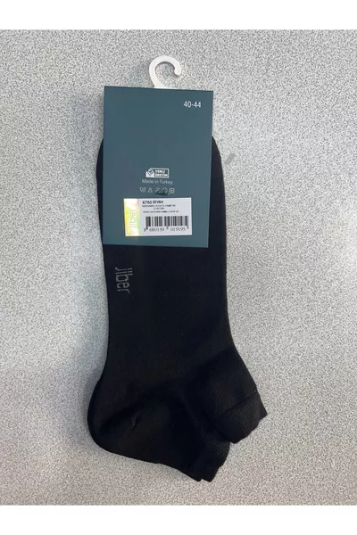 جوارب ساق قصيرة رجالية من الخيزران، 6 أزواج