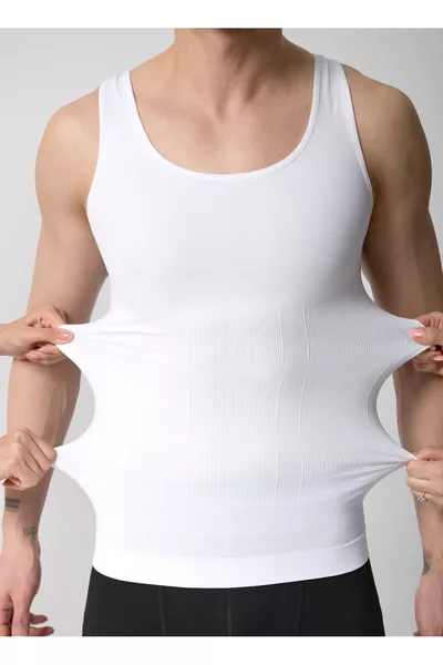 Men's Athletic Waist and Chest Shaper Corset Belly Slimming Tightening Posture Support Corset