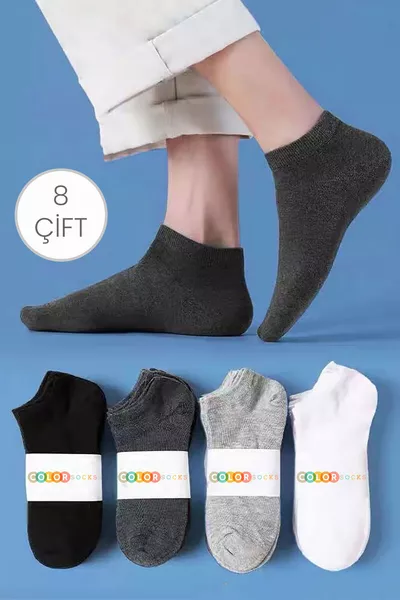 8 Paar Unisex Sport-Sommer-Socken