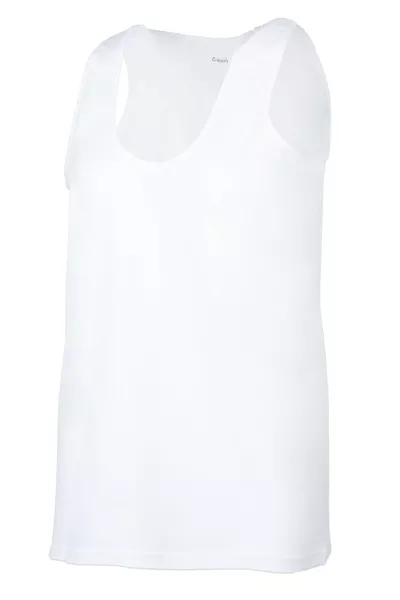 Damen 6er Pack Spitzenqualität % Baumwolle Grobstrick Trägerhemd