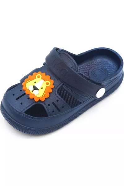 Ежедневни ортопедични противоплъзгащи подметки Животинска фигура Детски сандали Чехли