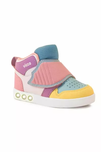 Ufo Light Orthopedic Enfants Col Roulé Sneakers Jaune