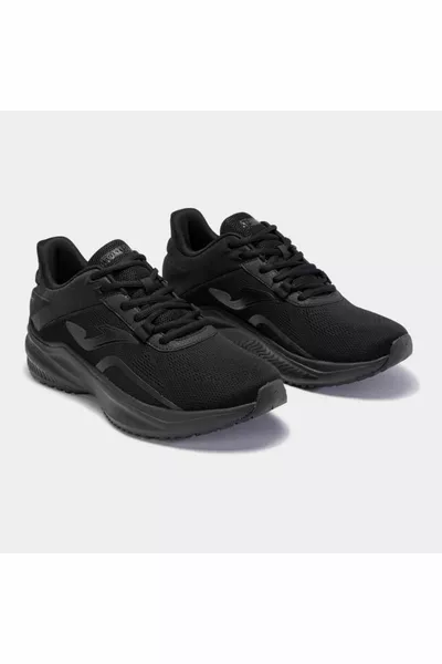 حذاء جري رجالي بالأبيض والأسود  CROMO MEN 