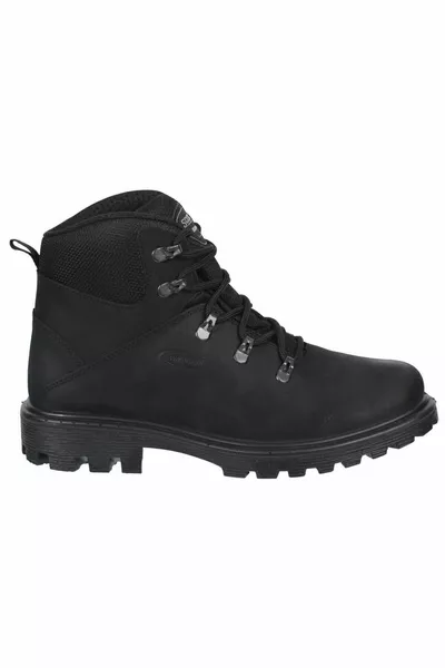 Bottes Imperméables en Cuir Noir CS