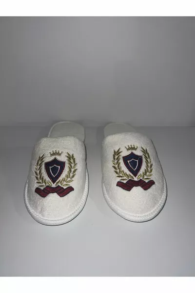 BADSLIPPERS HANDDOEK % KATOEN