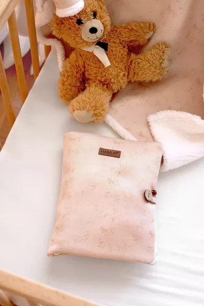 Mutter-Babypflege-Tasche Neugeborenen Wickelunterlage Organizer Tasche Organizer Solid Beige