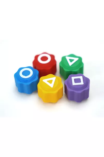 Squid Game 2 Gioco Gonggi 5 Pietre (Cinque Pietre) Confezione Premium con Pietre Complete