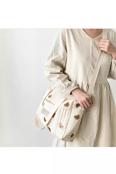 Сумка для ухода за ребенком, стеганая водонепроницаемая, органайзер для коляски