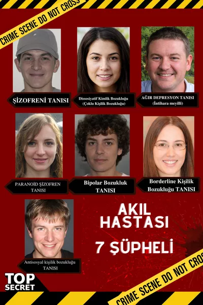 لعبة التحري، مستشفى ديتيكتيفيا للأمراض العقلية، لعبة حل الجرائم وإيجاد القاتل، لعبة التحري