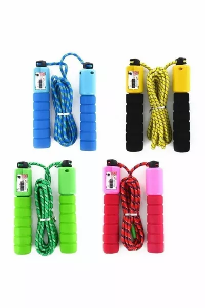 Jump Rope with Counter Handle Training Equipment Rope Exercise Home Workout
