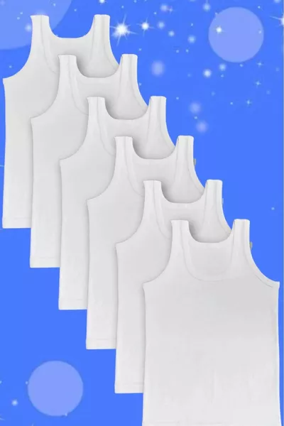 Boys' Cotton Jersey 6-Pack Tank Tops