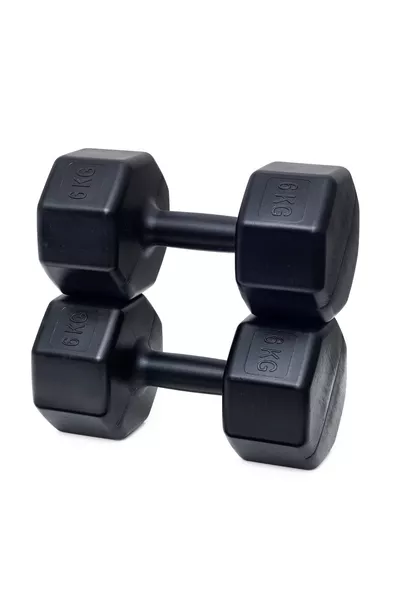 6 Kg Dumbbell X 2 Pieces =  Kg