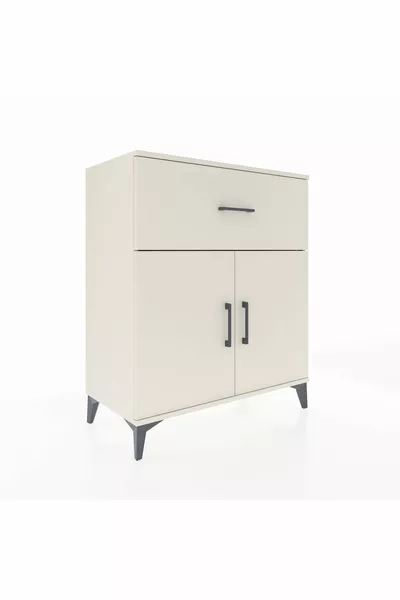 Комод Hyperion с одной полкой, одним ящиком и двумя дверцами, лунный камень