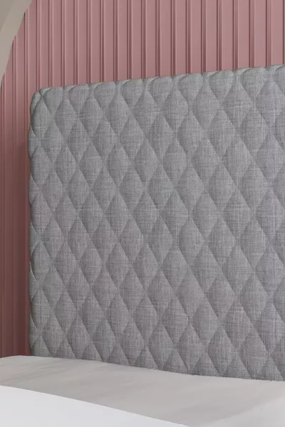 Set per cameretta: Letto con testiera e contenitore, armadio, scrivania e comò - Bianco