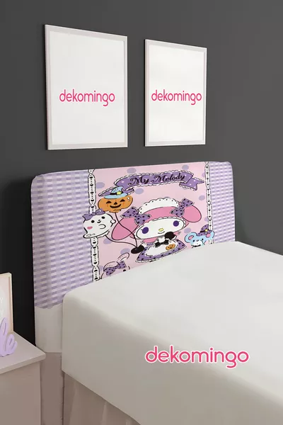 LİLA MY MELODY KARELİ BAZA BAŞLIK KILIFI