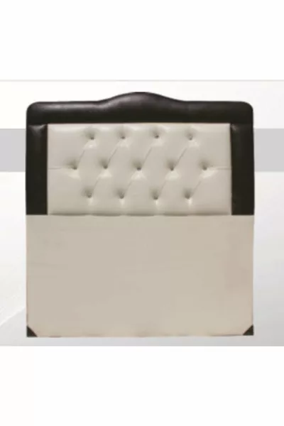 Başlık  Suni Deri Krem Kahve Kombin  lik Kapitone Başlık