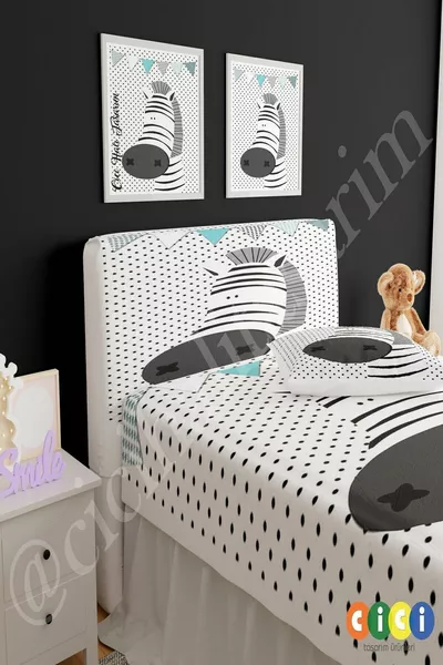 Baza Başlık Kılıfı Puantiye At