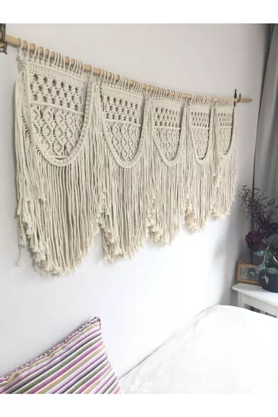 Macrame Headboard Macrame Wall Decor cm
