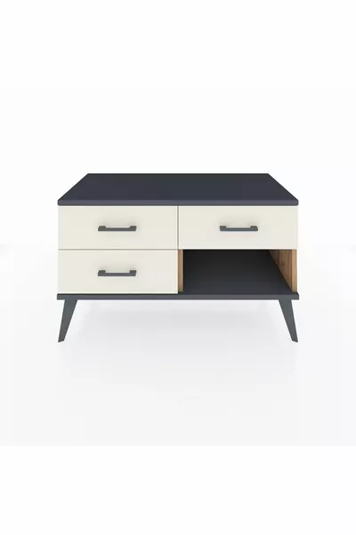 Hyperion Şifonyer 3 Çekmeceli  Çam-Antrasit/Aytaşı