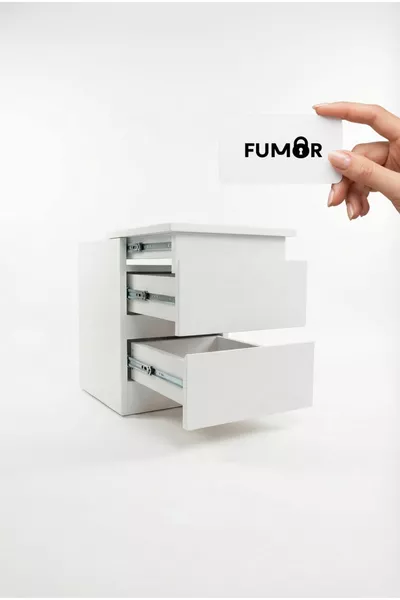 NFC Kartlı Gizli Bölmeli Ev Ofis Dolap