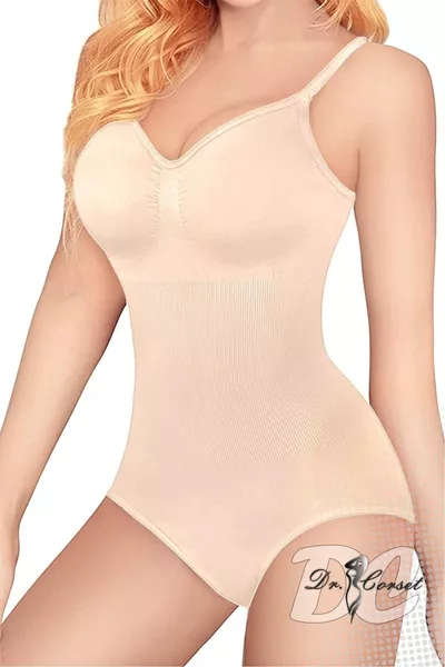 Zıbın Korse Dikişsiz (Seamless) İz yapmayan alttan kancalı toparlayıcı Full Body Shaper