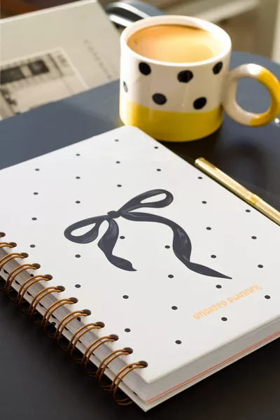  Spiraalgebonden Tijdloze Planner Agenda Strik