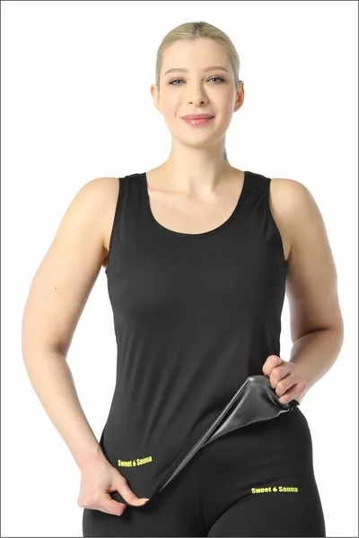 Haut de sport thermique femme pour sauna