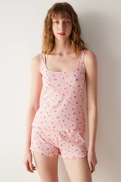 Комплект пижами Cherry Pointel Pink Shorts