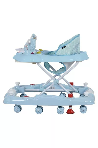 مشاية أطفال موسيقية مع ألعاب للرضع ومخفّضة الحركة على شكل عنكبوت