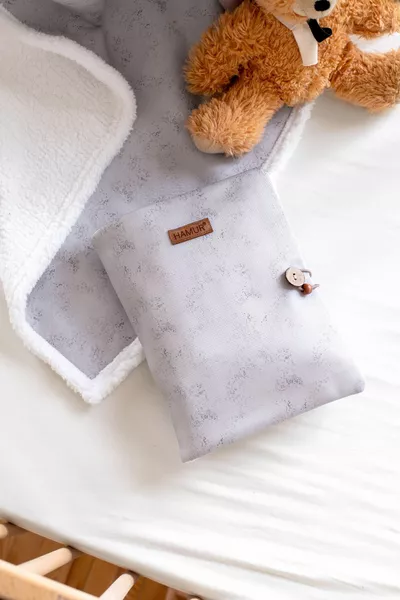 Anne Baby Verzorgingstas Nieuwgeboren Verschoonmat Organizer Tas Organizer Stevig Grijs