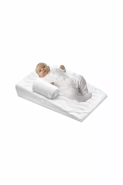 Oreiller Protecteur pour Bébé Lit Anti-Réflux Housse zippée Cm